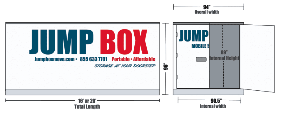 Mobile Storage Container Rental - Jump Box Mobile Storage