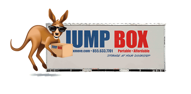 Kangaroo With jump Box mobile storage container